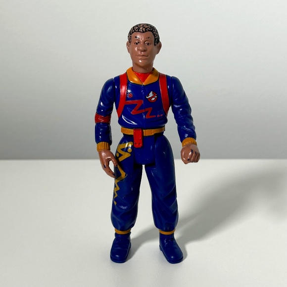 Vintage 80s The Real Ghostbusters Winston Zeddemore Action Figure (OA2) - Picture 1 of 10
